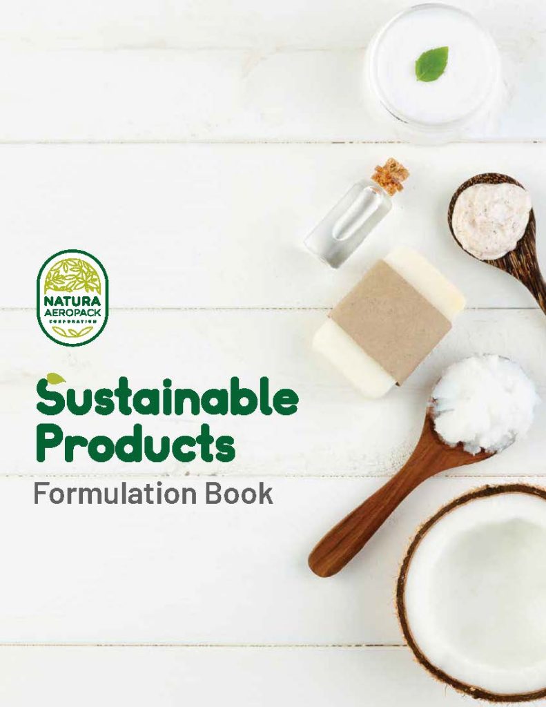 sustainable products formulation book