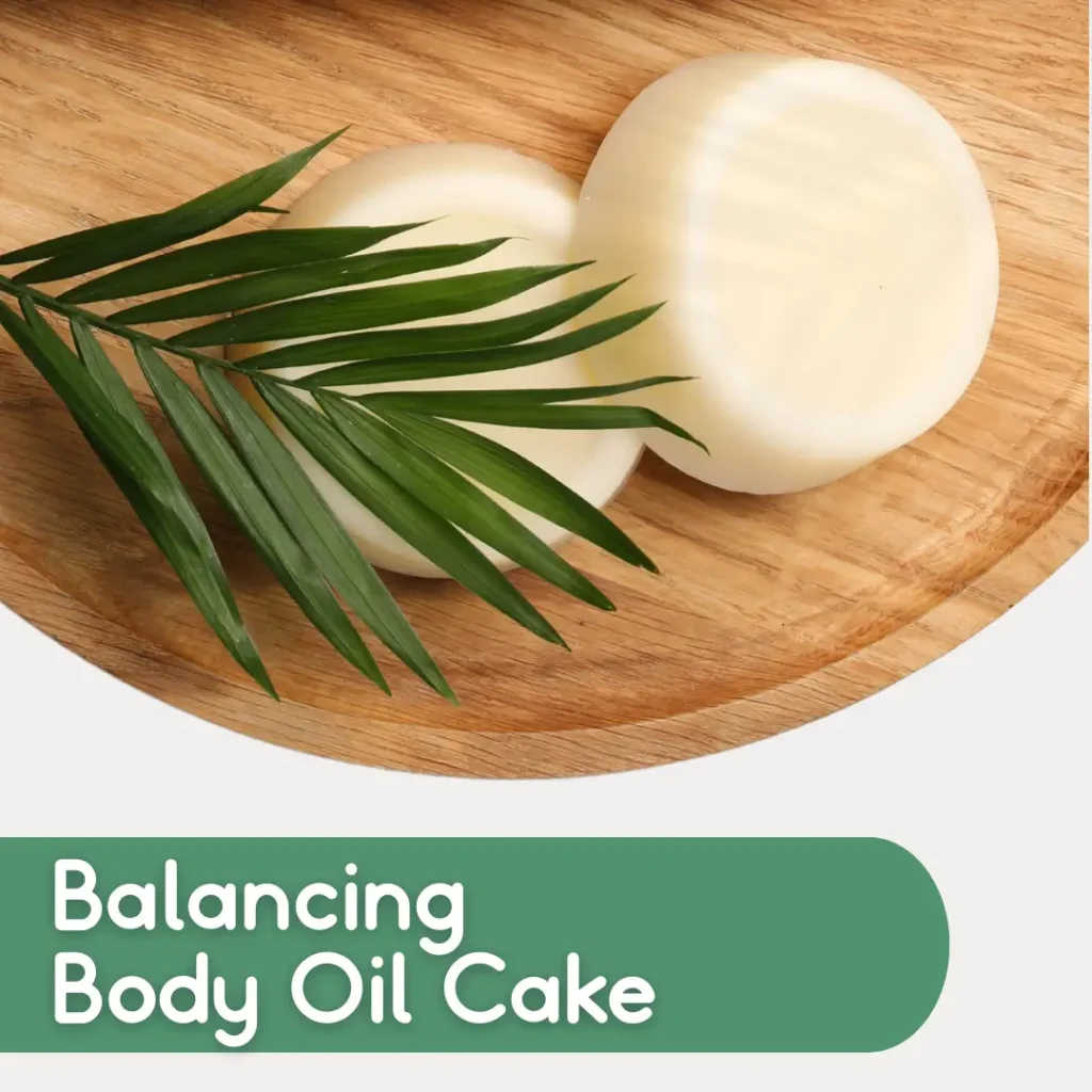 Balancing Body Oil Cake