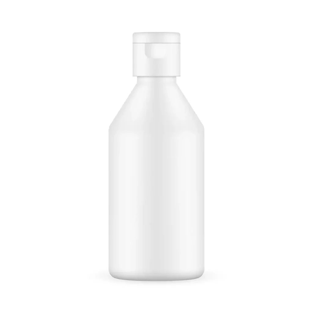Bottle with Fliptop Cap