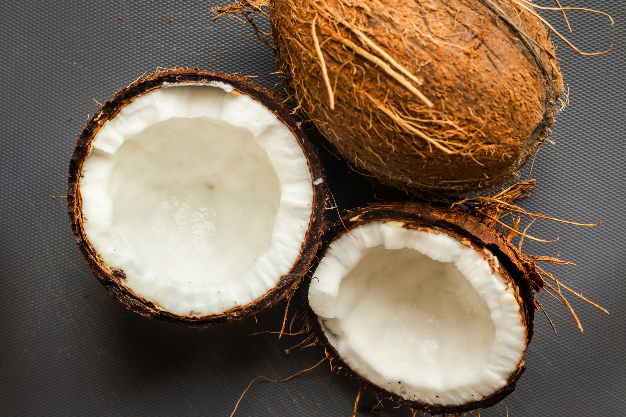Multiple coconut displayed