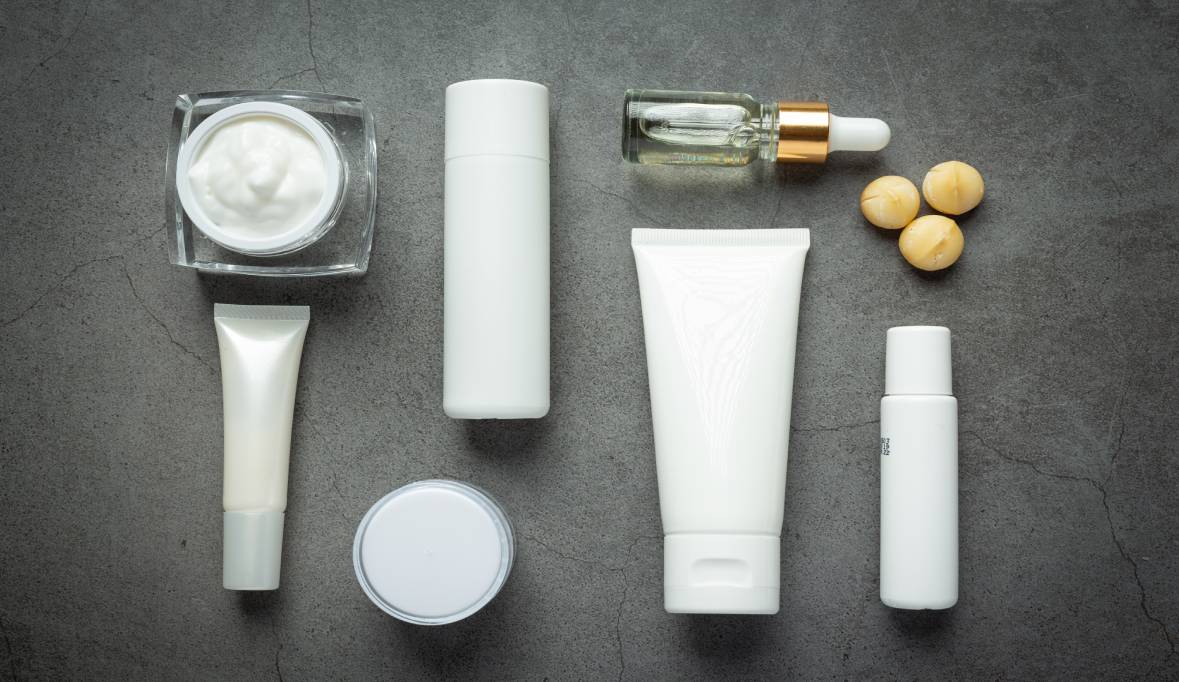 Beauty products lotion skin cream